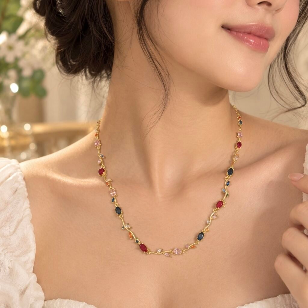 Ruby Rose Love Necklace🌹
