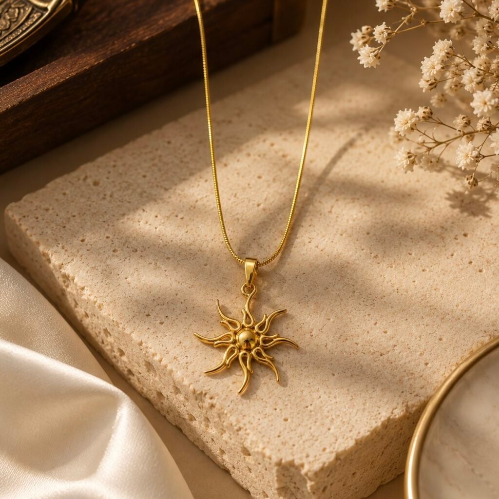 Solara Sunburst Pendant ☀️