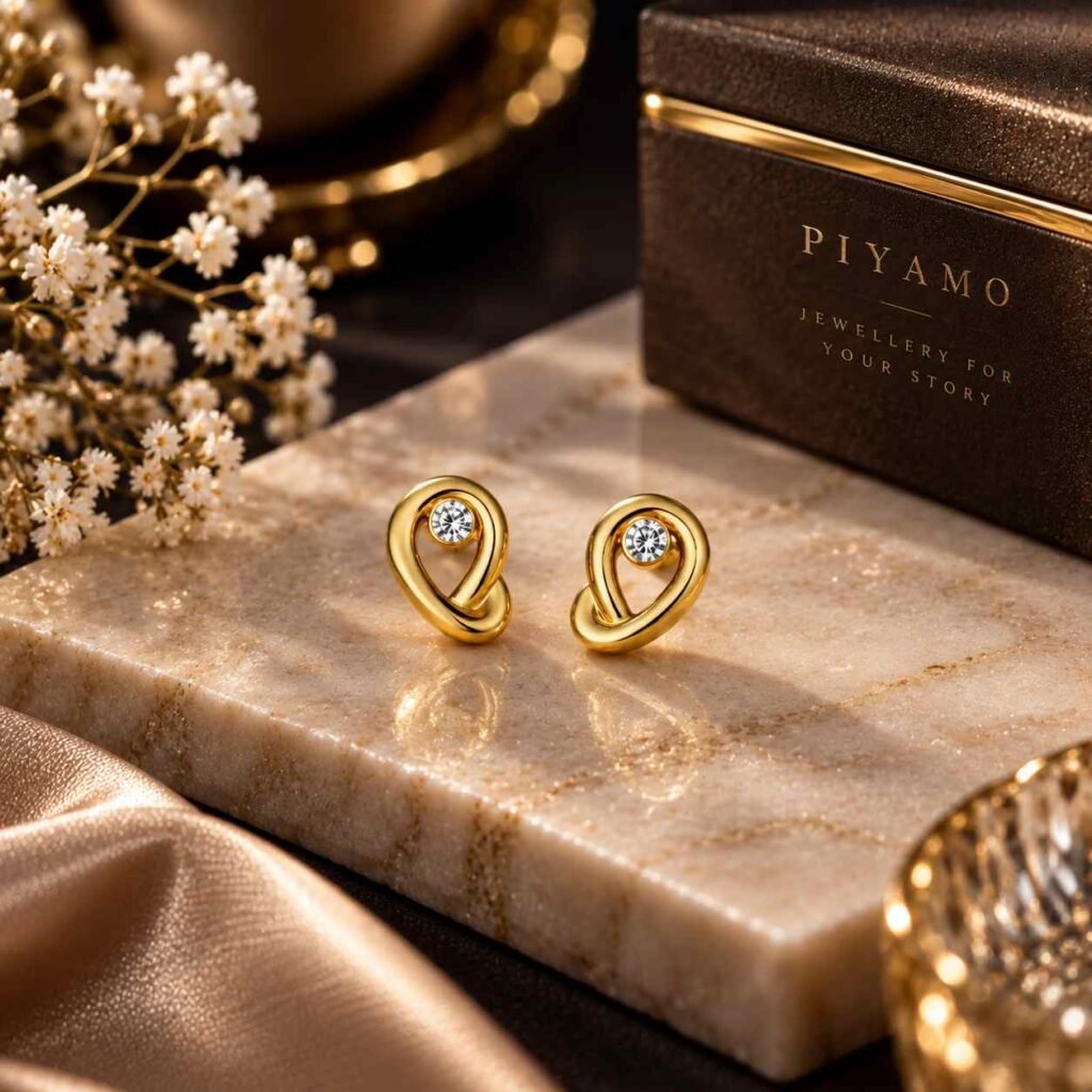 Anvaya Gold Studs ✦