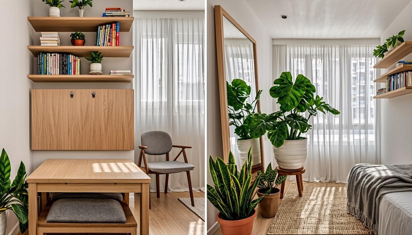 Featured image: Small Apartment Hacks: Make Your Studio Feel Twice the Size