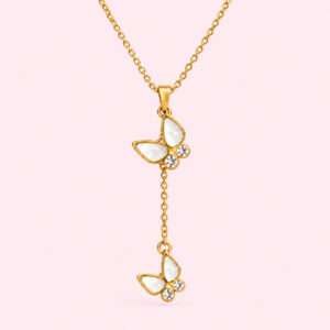 Butterfly Lariat Necklace 🦋