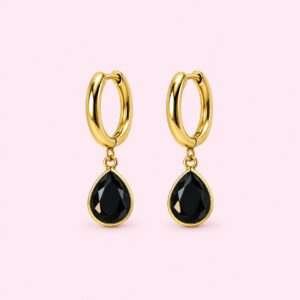 Midnight Muse Drop Hoops