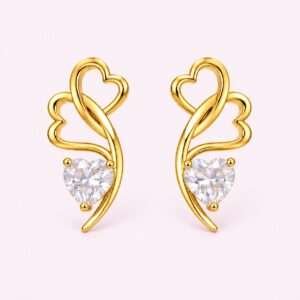 Entwined Hearts Earrings ❤️