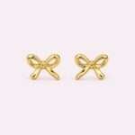 Golden Promise Bow Earrings 🎀 1