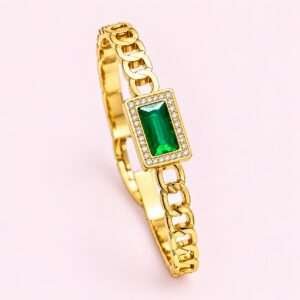 Emerald Unsaid Bracelet