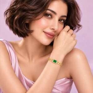 Emerald Unsaid Bracelet