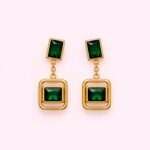 Emerald Unsaid Earring 1